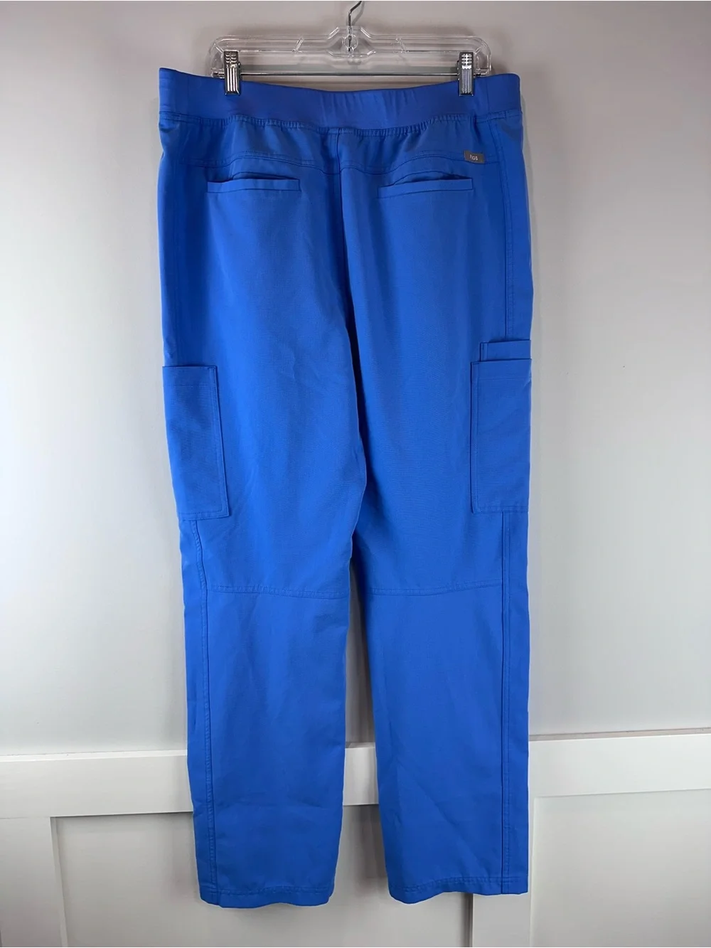 Figs Men’s Royal Blue Axim Cargo Nursing Medical Scrub Pants Size XL